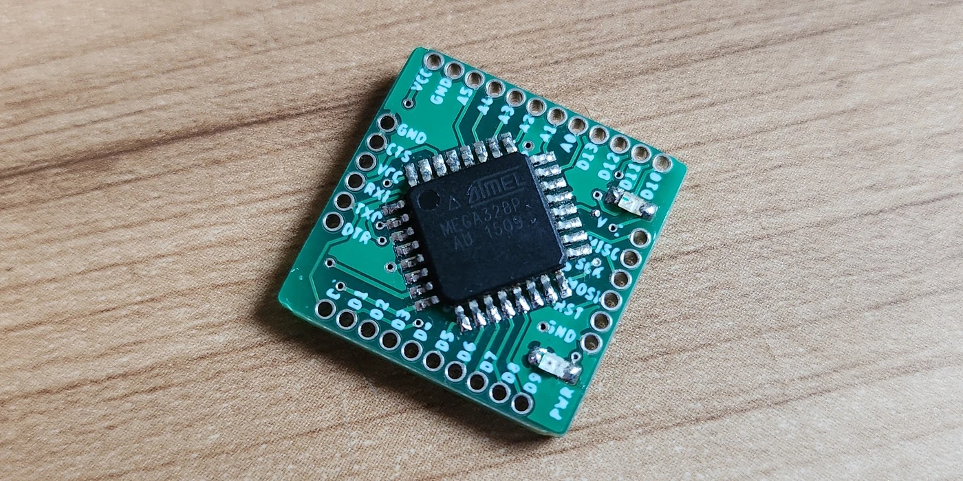 mini arduino pcb