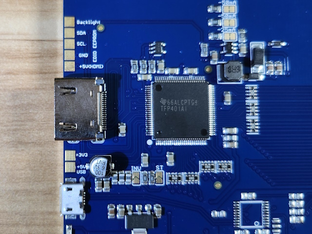 HDMI 7inch Display Pinouts