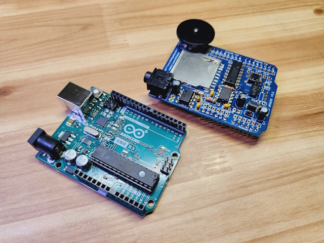 arduino uno and wave shield